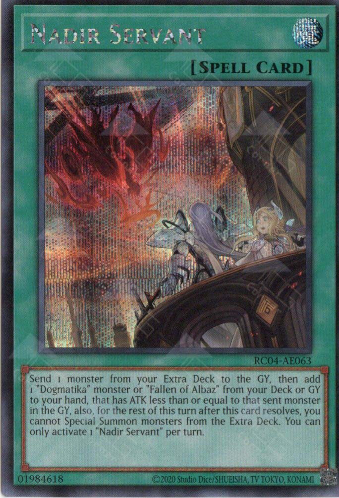 RC04-AE063 Nadir Servant (SER) TCG Corner RC04-AE063 Nadir Servant (SER) TCG Corner