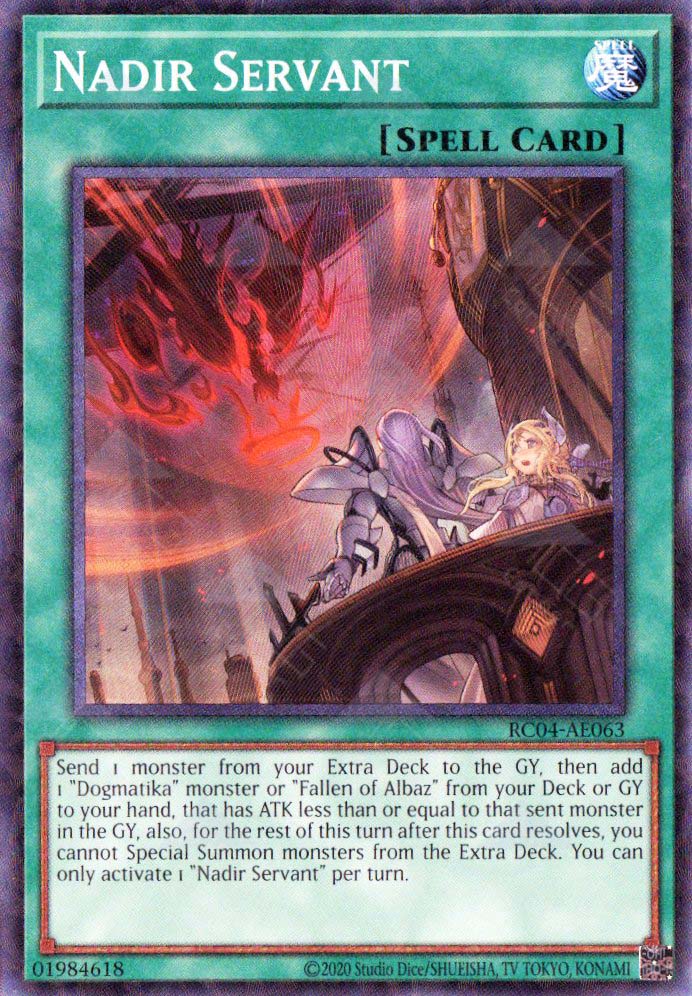 RC04-AE063 Nadir Servant (CR) – TCG Corner