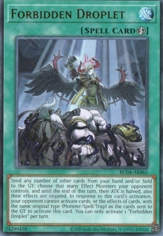 RC04-AE065 Forbidden Droplet (UR) TCG Corner RC04-AE065 Forbidden Droplet (UR) TCG Corner