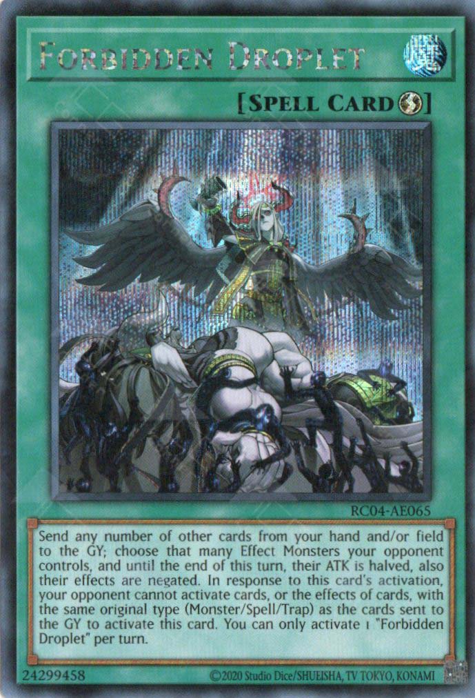 RC04-AE065 Forbidden Droplet (SER) TCG Corner RC04-AE065 Forbidden Droplet (SER) TCG Corner