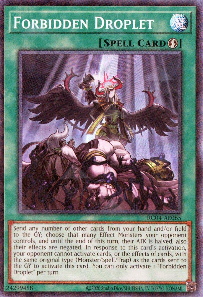 RC04-AE065 Forbidden Droplet (CR) TCG Corner RC04-AE065 Forbidden Droplet (CR) TCG Corner