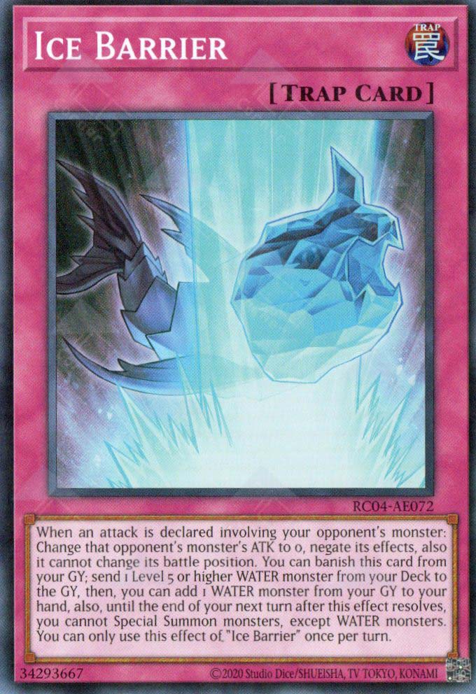 RC04-AE072 Ice Barrier (SR) – TCG Corner