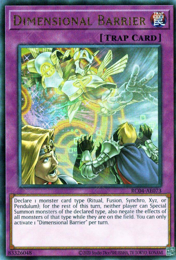 RC04-AE073 Dimensional Barrier (UL) – TCG Corner