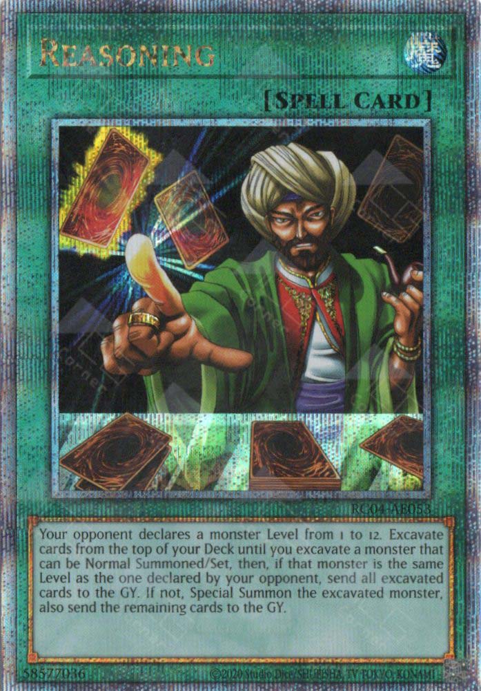 RC04-AE053 Reasoning (QCSR) (Status B) – TCG Corner