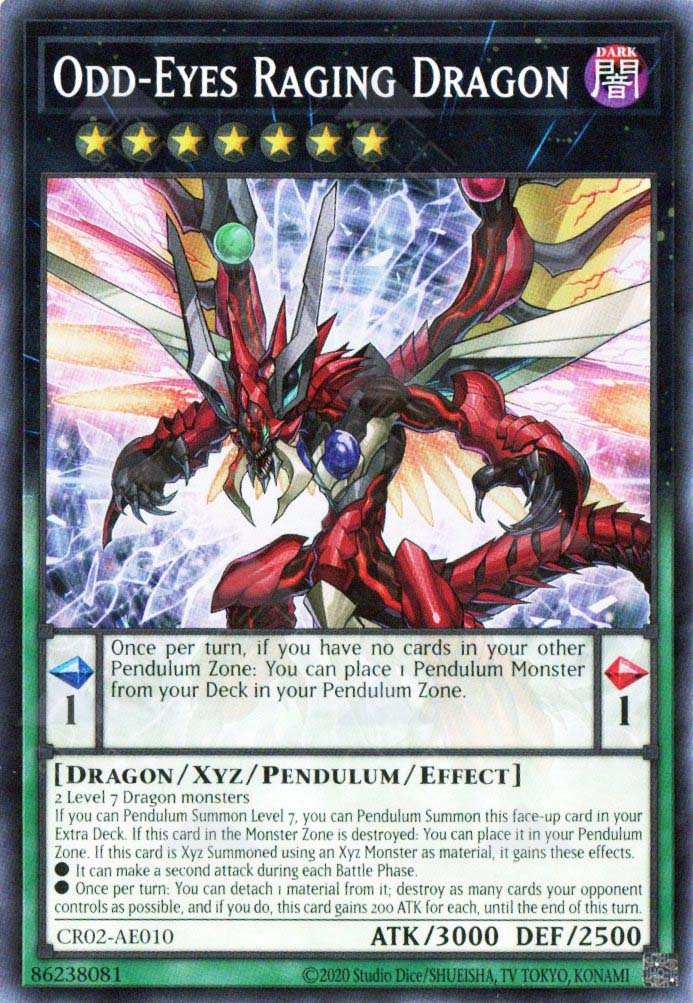 CR02-AE010 Odd-Eyes Raging Dragon (SR) CR02-AE010 Odd-Eyes Raging Dragon (SR)
