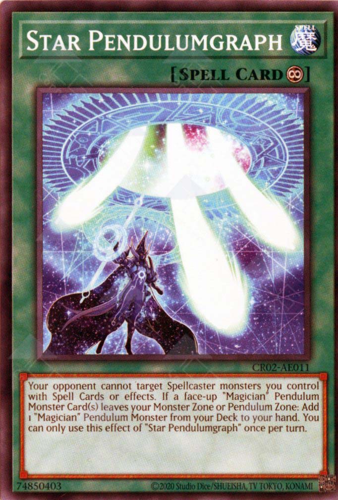 CR02-AE011 Star Pendulumgraph (N) TCG Corner CR02-AE011 Star Pendulumgraph (N) TCG Corner