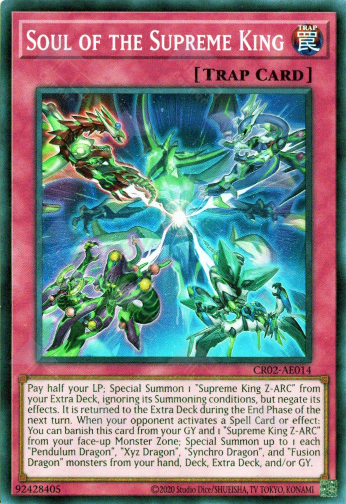 CR02-AE014 Soul of the Supreme King (SR) CR02-AE014 Soul of the Supreme King (SR)