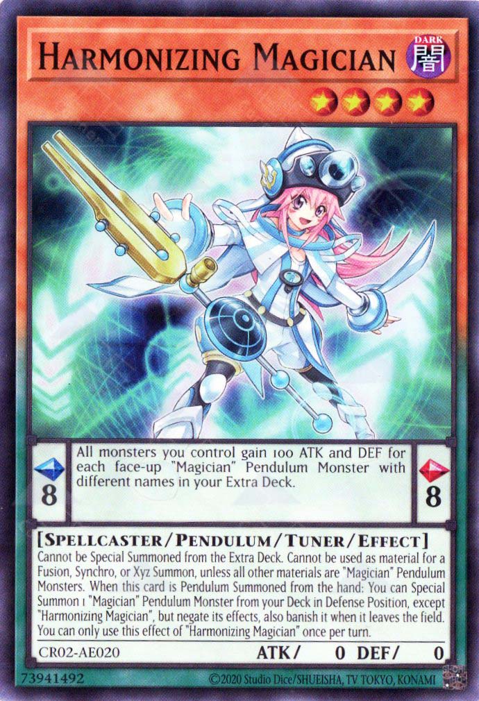 CR02-AE020 Harmonizing Magician (SR) – TCG Corner