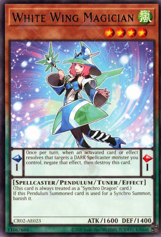 CR02-AE023 White Wing Magician (R) – TCG Corner