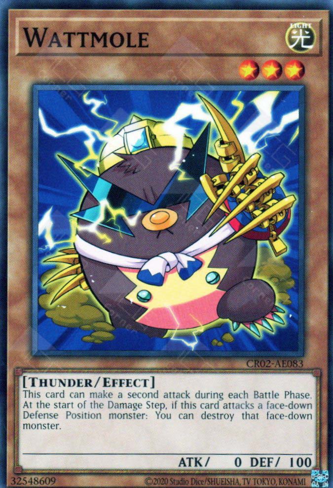 CR02-AE083 Wattmole (N) TCG Corner CR02-AE083 Wattmole (N) TCG Corner