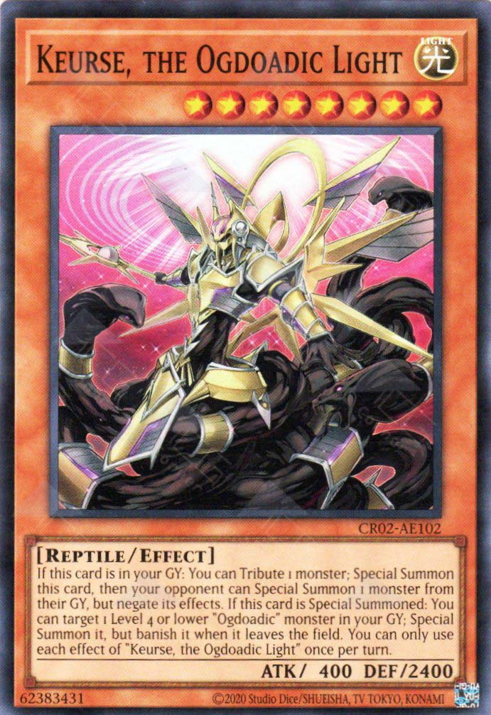CR02-AE102 Keurse, the Ogdoadic Light (SR) – TCG Corner