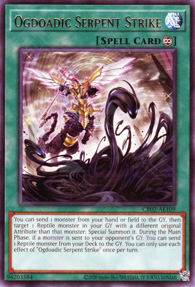 CR02-AE109 Ogdoadic Serpent Strike (R) – TCG Corner