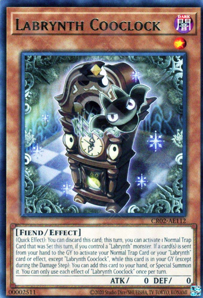 CR02-AE112 Labrynth Cooclock (R) CR02-AE112 Labrynth Cooclock (R)