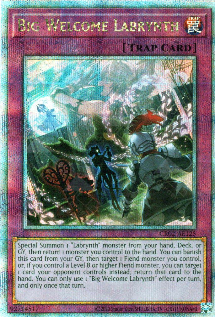 CR02-AE125 Big Welcome Labrynth (QCSR) TCG Corner CR02-AE125 Big Welcome Labrynth (QCSR) TCG Corner