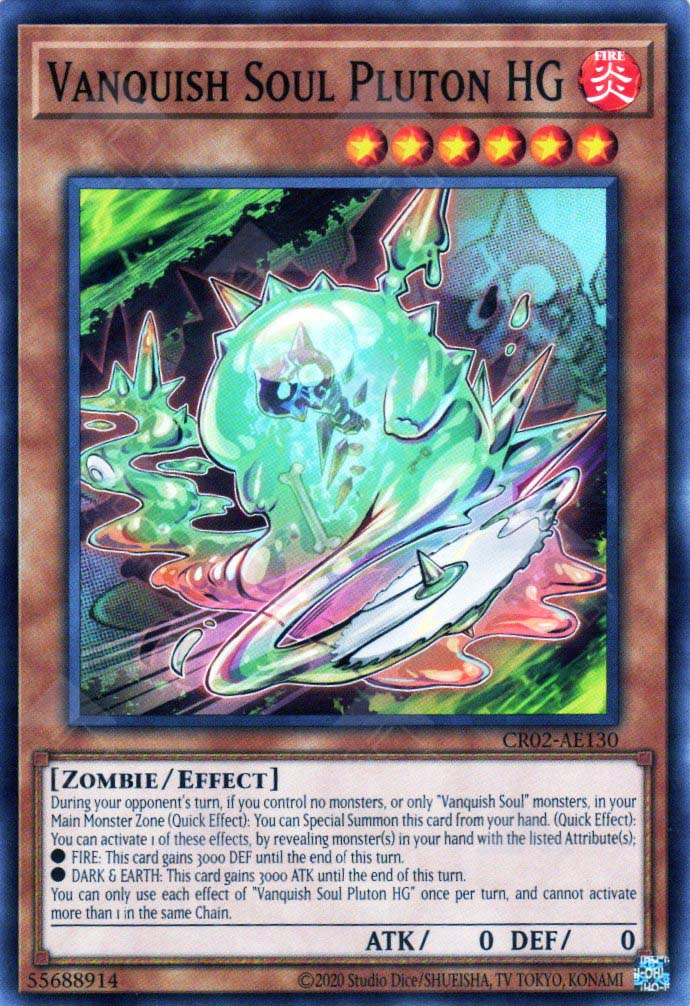 CR02-AE130 Vanquish Soul Pluton HG (N) TCG Corner CR02-AE130 Vanquish Soul Pluton HG (N) TCG Corner