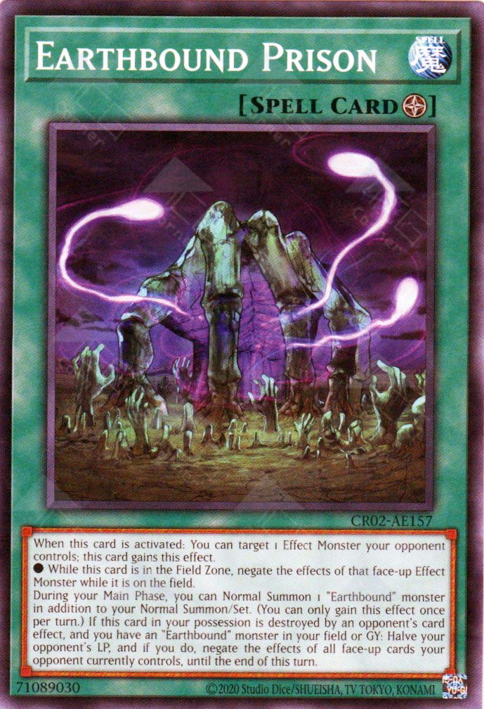 CR02-AE157 Earthbound Prison (N) TCG Corner CR02-AE157 Earthbound Prison (N) TCG Corner
