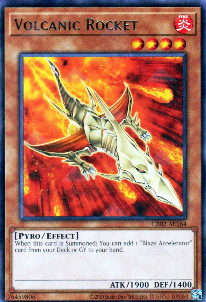 CR02-AE164 Volcanic Rocket (R) TCG Corner CR02-AE164 Volcanic Rocket (R) TCG Corner