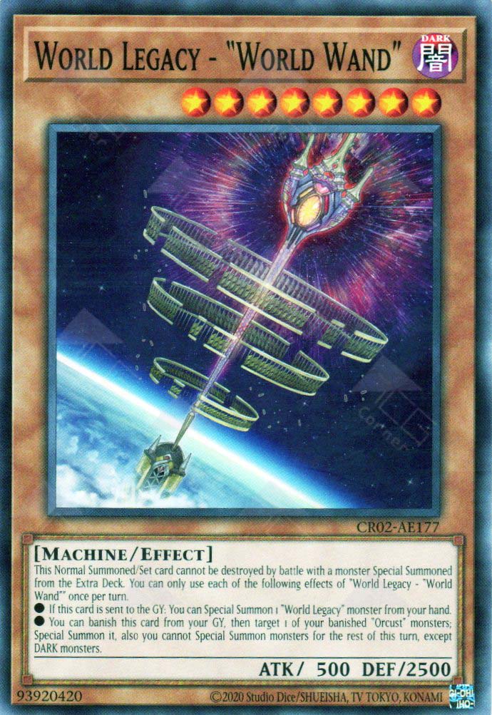 CR02-AE177 World Legacy - "World Wand" (N) CR02-AE177 World Legacy - "World Wand" (N)