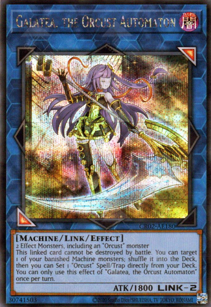 CR02-AE180 Galatea, the Orcust Automaton (SER) TCG Corner CR02-AE180 Galatea, the Orcust Automaton (SER) TCG Corner