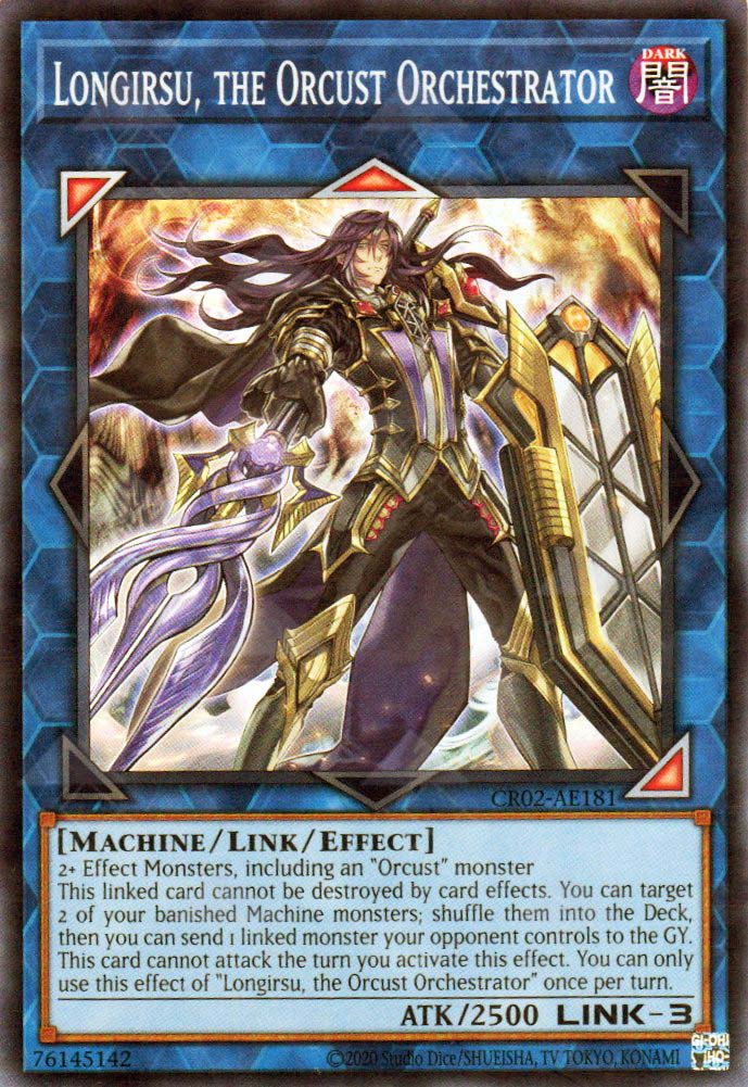 CR02-AE181 Longirsu, the Orcust Orchestrator (SR) – TCG Corner