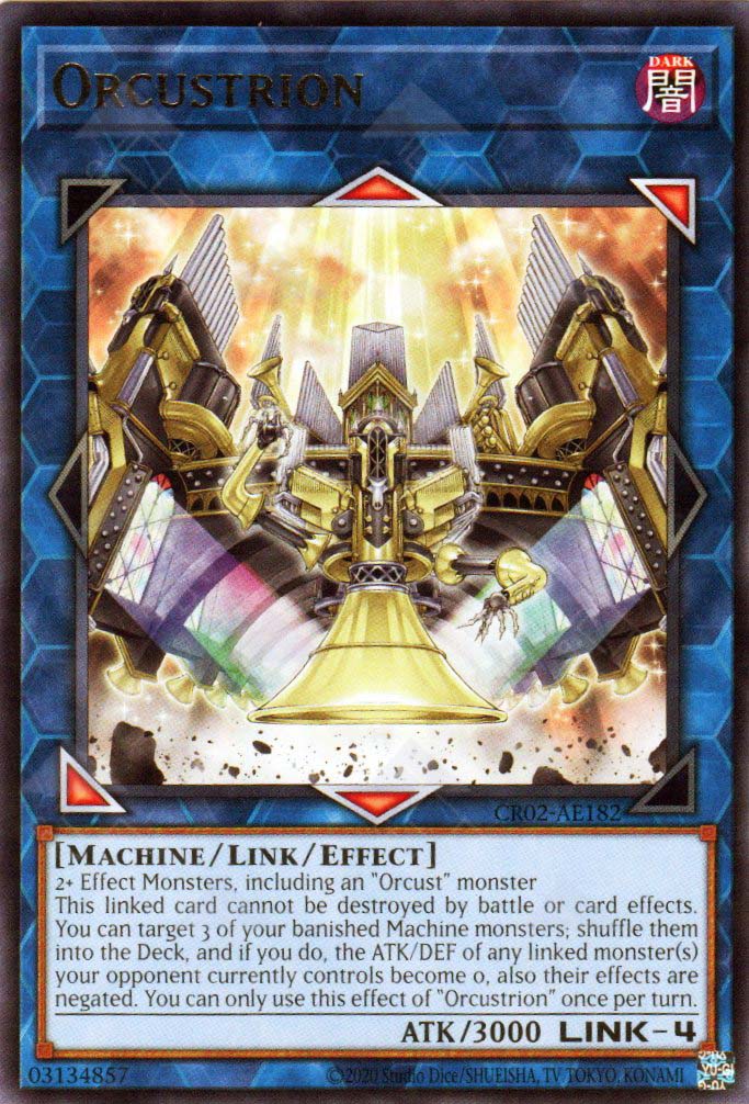 dark machine deck yugioh CR02-AE182 Orcustrion (R) – TCG Corner