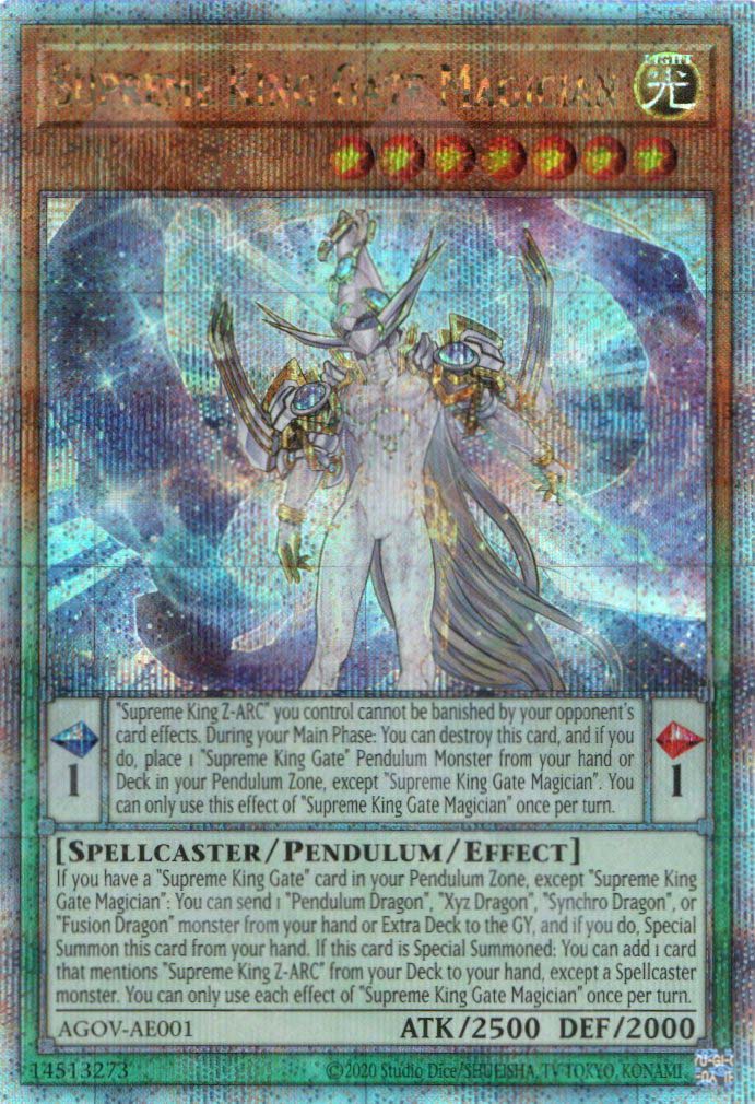 AGOV-AE001 Supreme King Gate Magician (QCSR) – TCG Corner