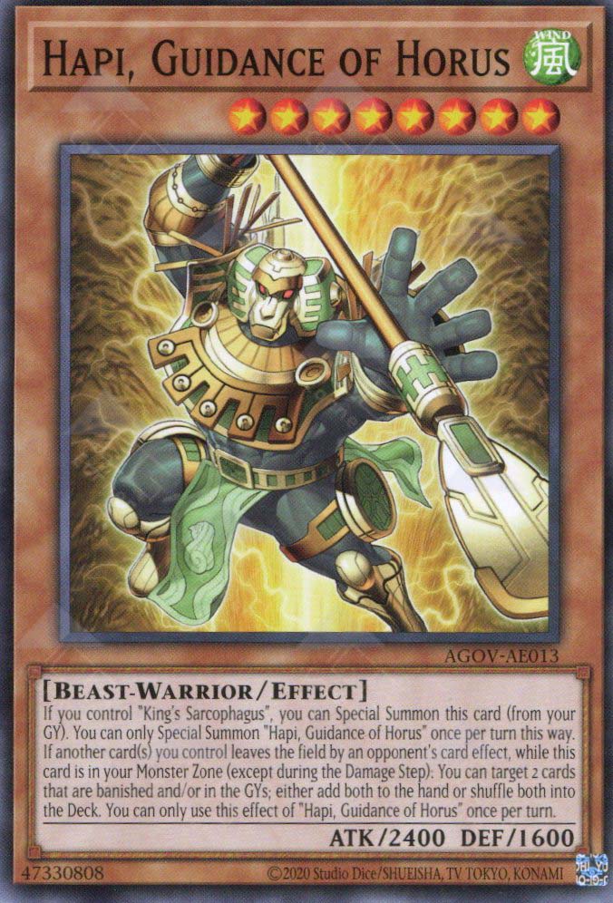 AGOV-AE013 Hapi, Guidance of Horus (N) – TCG Corner