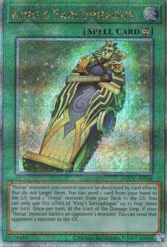 AGOV-AE058 King's Sarcophagus (QCSR) – TCG Corner