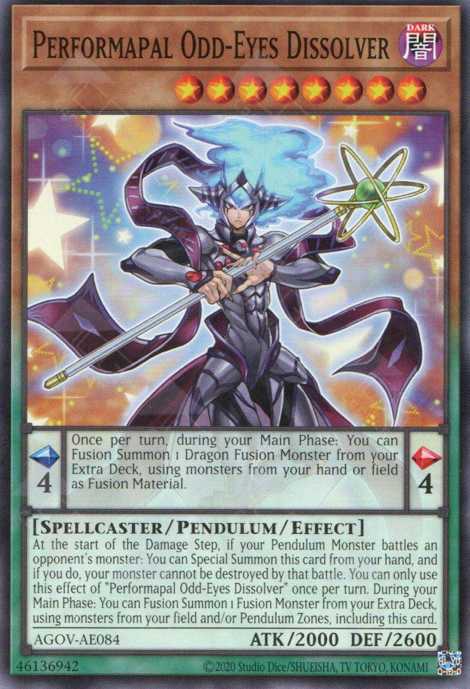 AGOV-AE084 Performapal Odd-Eyes Dissolver (N) TCG Corner AGOV-AE084 Performapal Odd-Eyes Dissolver (N) TCG Corner