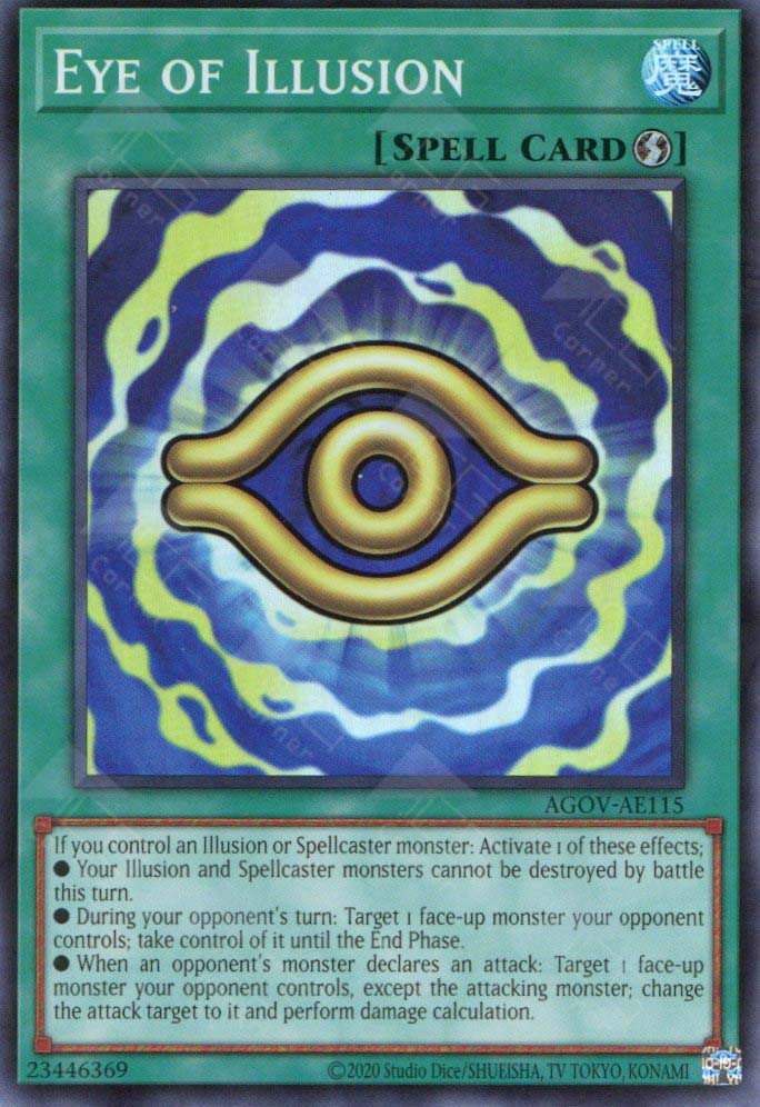 YuGiOh Maze of Millennia Ultra Rare Eye of Illusion MZMI-EN011