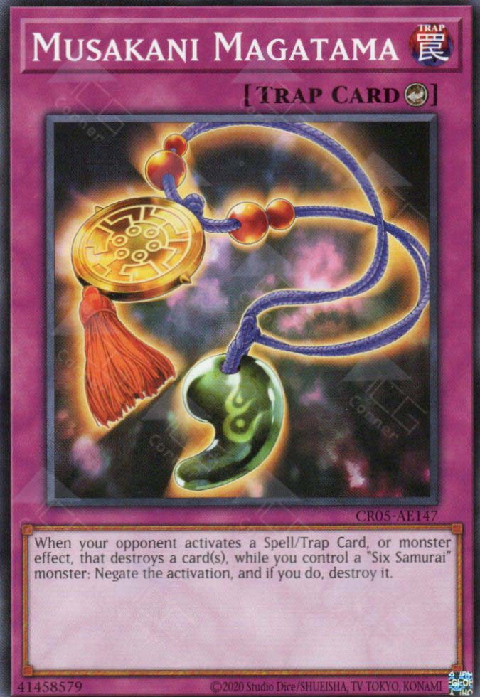yugioh counter trap cards CR05-AE147 Musakani Magatama (N) – TCG Corner
