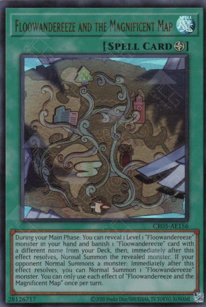 yugioh floowandereeze deck CR05-AE156 Floowandereeze and the Magnificent Map (UR) – TCG Corner