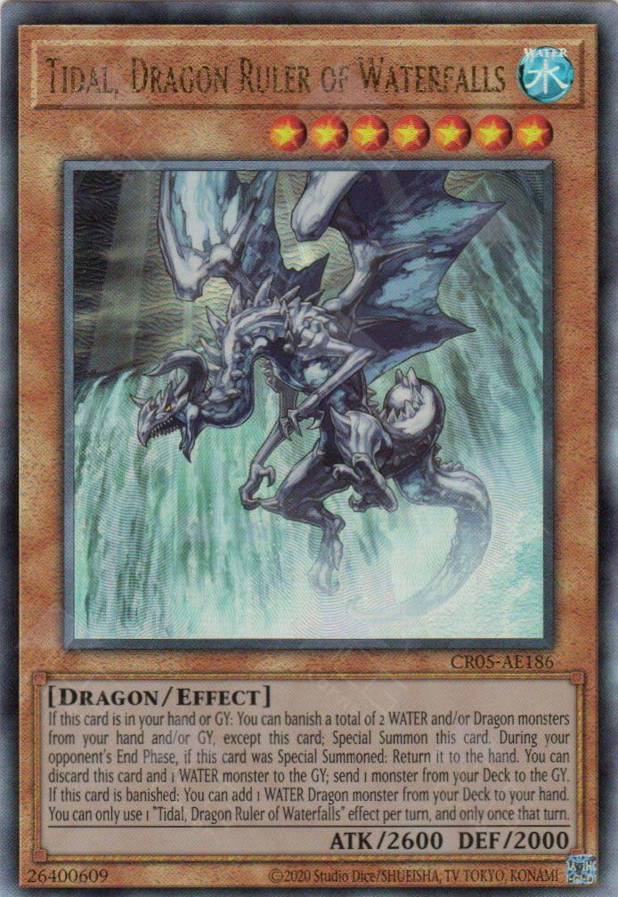 CR05-AE186 Tidal, Dragon Ruler of Waterfalls (UL) TCG Corner CR05-AE186 Tidal, Dragon Ruler of Waterfalls (UL) TCG Corner