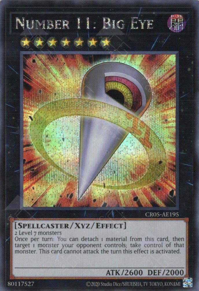 CR05-AE195 Number 11: Big Eye (SER) – TCG Corner