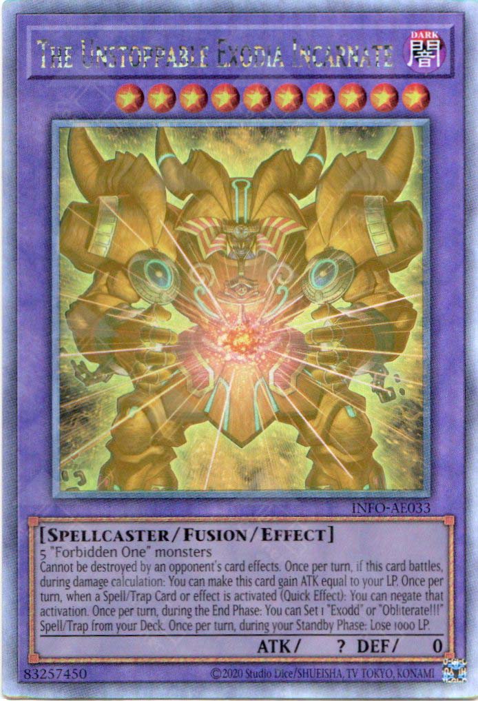 INFO-AE033 The Unstoppable Exodia Incarnate (HR) – TCG Corner