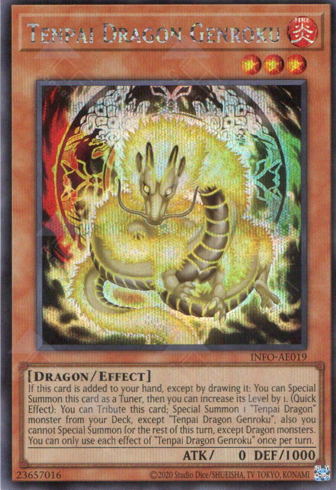 INFO-AE019 Tenpai Dragon Genroku (SER) INFO-AE019 Tenpai Dragon Genroku (SER)