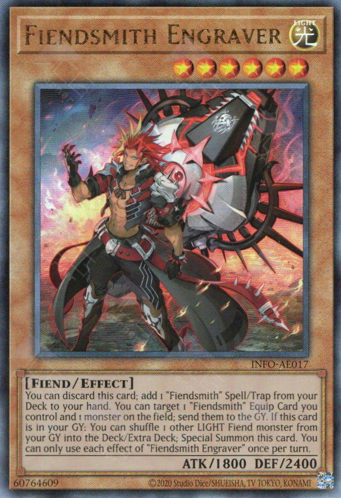 yugioh fiend trap cards INFO-AE017 Fiendsmith Engraver (UL) – TCG Corner