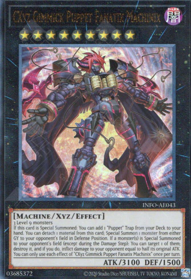 INFO-AE043 CXyz Gimmick Puppet Fanatix Machinix (UL) TCG Corner INFO-AE043 CXyz Gimmick Puppet Fanatix Machinix (UL) TCG Corner