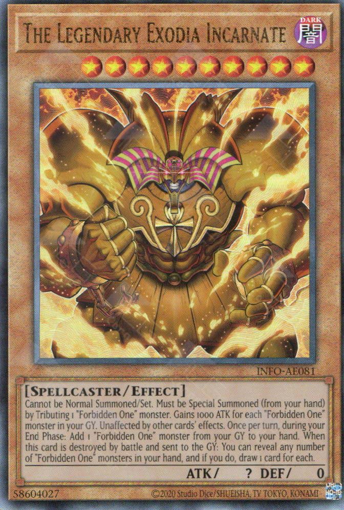 INFO-AE081 The Legendary Exodia Incarnate (UL) INFO-AE081 The Legendary Exodia Incarnate (UL)