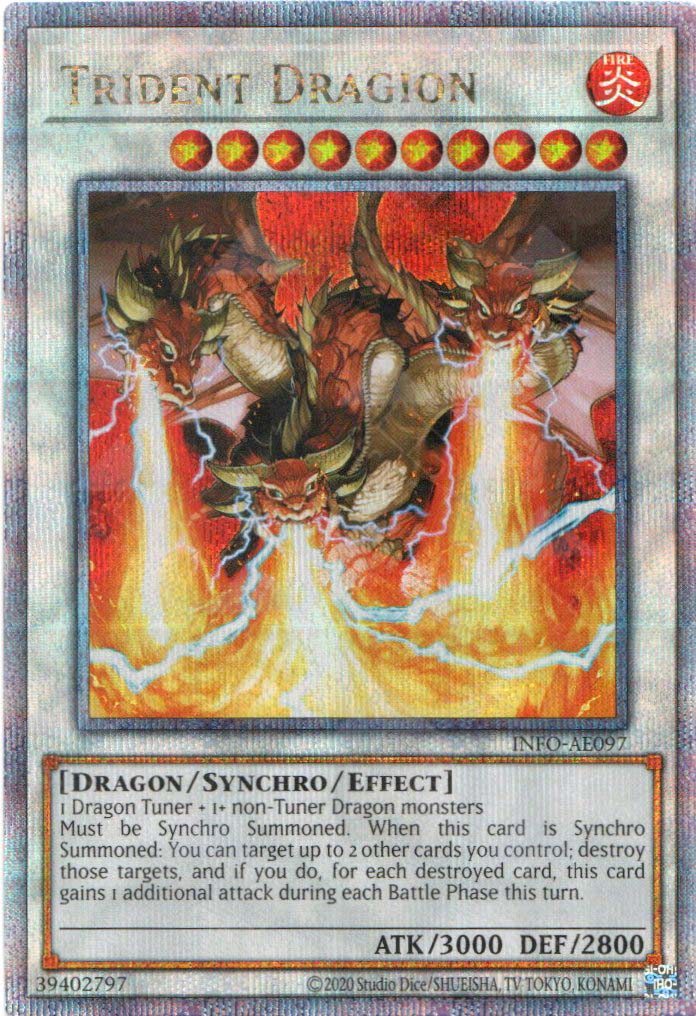 yugioh trident dragon deck INFO-AE097 Trident Dragion (QCSR)