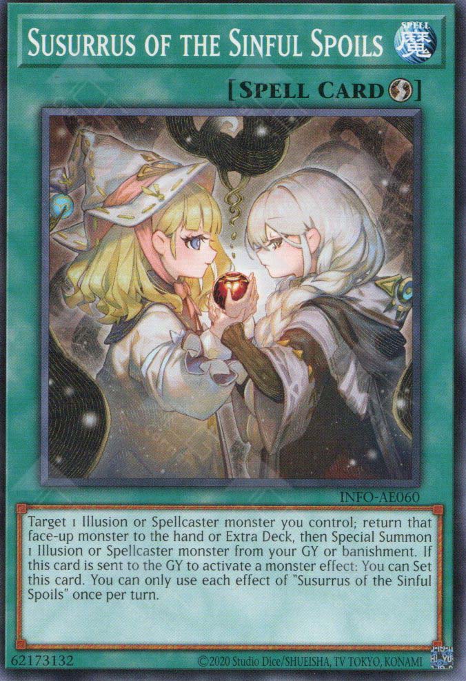INFO-AE060 Susurrus of the Sinful Spoils (N) TCG Corner INFO-AE060 Susurrus of the Sinful Spoils (N) TCG Corner