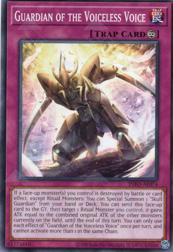 INFO-AE074 Guardian of the Voiceless Voice (N) – TCG Corner