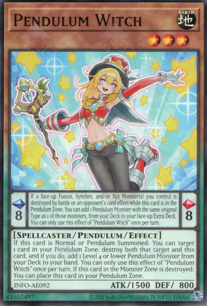 INFO-AE092 Pendulum Witch (N) TCG Corner INFO-AE092 Pendulum Witch (N) TCG Corner