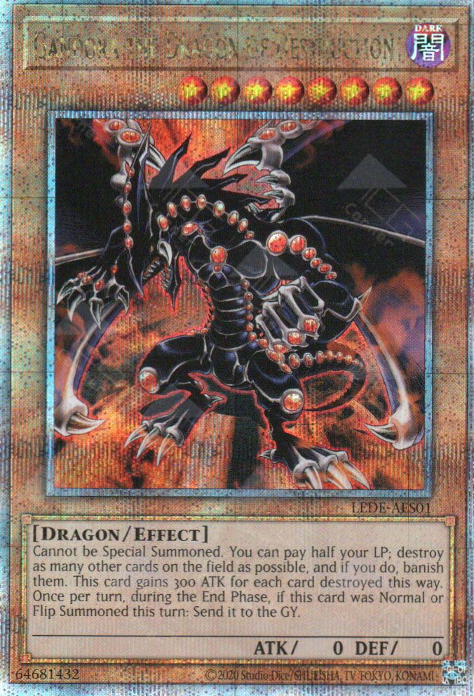 LEDE-AES01 Gandora the Dragon of Destruction (QCSR) TCG Corner LEDE-AES01 Gandora the Dragon of Destruction (QCSR) TCG Corner