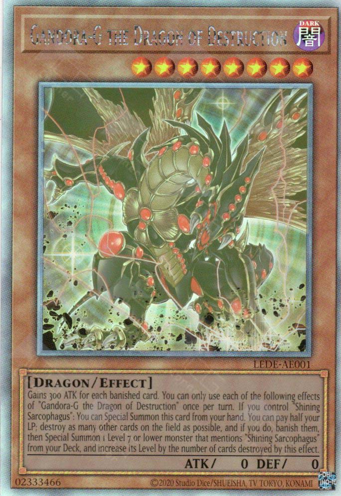 LEDE-AE001 Gandora-G the Dragon of Destruction (HR) – TCG Corner