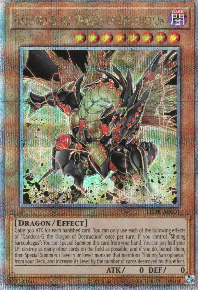 LEDE-AE001 Gandora-G the Dragon of Destruction (QCSR) – TCG Corner