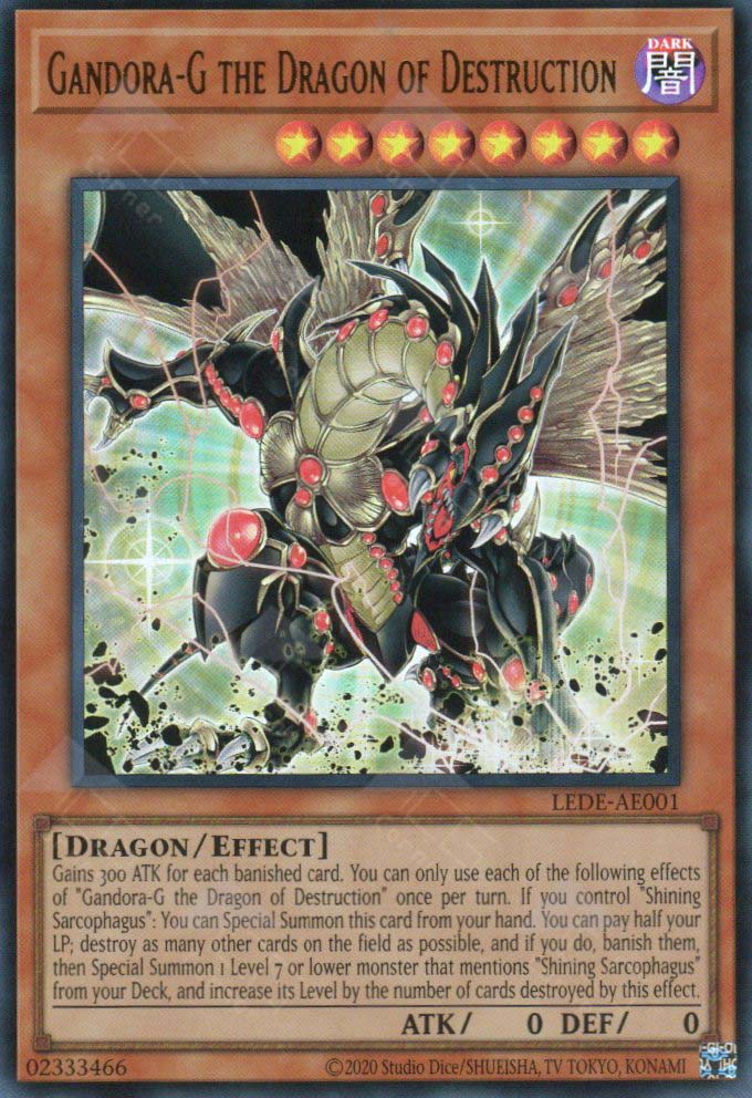 LEDE-AE001 Gandora-G the Dragon of Destruction (UR) – TCG Corner