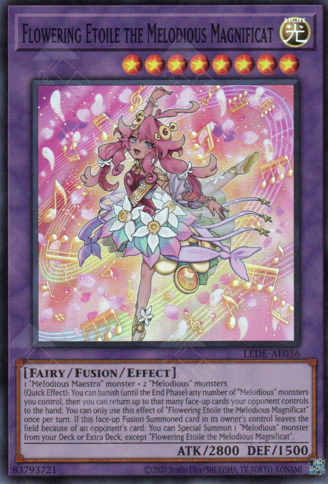LEDE-AE036 Flowering Etoile the Melodious Magnificat (SR) – TCG Corner
