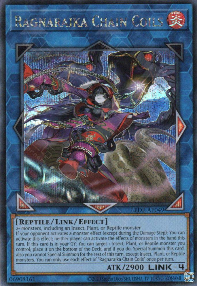 LEDE-AE049 Ragnaraika Chain Coils (SER) TCG Corner LEDE-AE049 Ragnaraika Chain Coils (SER) TCG Corner