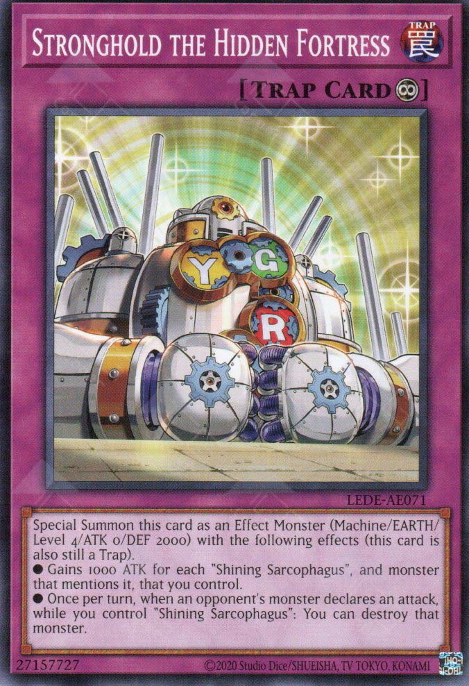 2000 attack level 4 monsters LEDE-AE071 Stronghold the Hidden Fortress (N) – TCG Corner